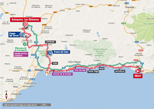 De route van vandaag (Bron: Letour.fr)