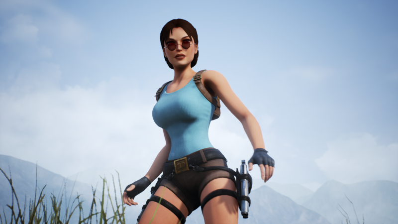 Tomb Raider 2 in UE4 - Portret