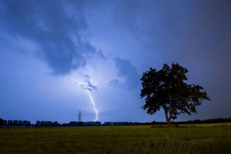 Vijftien gewonden door bliksem in Frankrijk