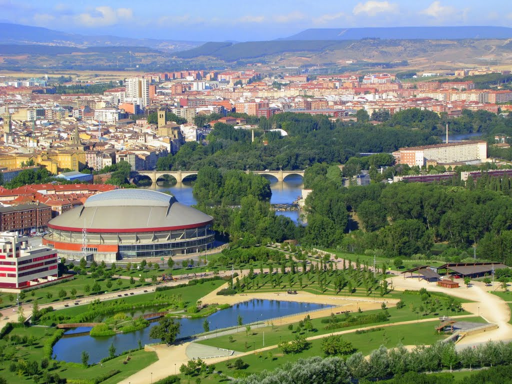 Logroño, de finishplaats van vandaag (Foto: Panoramio)