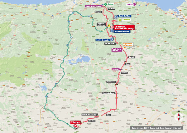 De route van vandaag (Bron: Letour.fr)