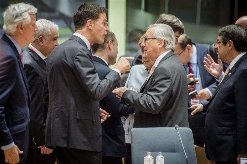 Rutte naar Juncker voor gesprek toekomst EU