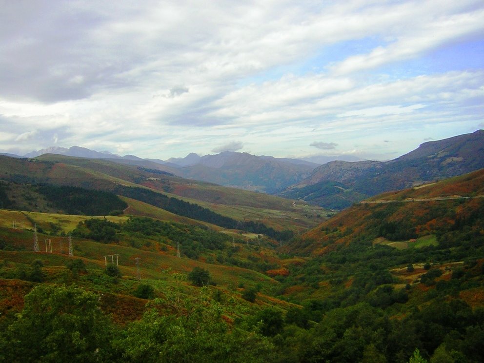 Een glooiend landschap, vooralsnog (Foto: Panoramio)