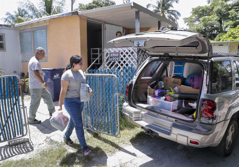 Massale ontruiming rond Miami