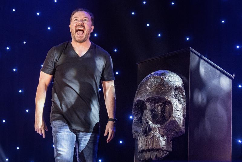 Ricky Gervais is in topvorm in Amsterdam (Foto: Andreas Terlaak)