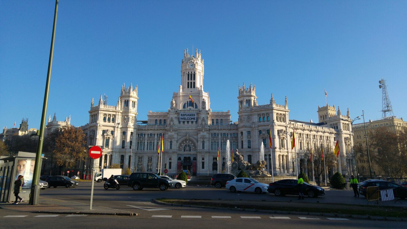 Een eigen foto vanuit Madrid (Foto: Rellende_Rotscholier)