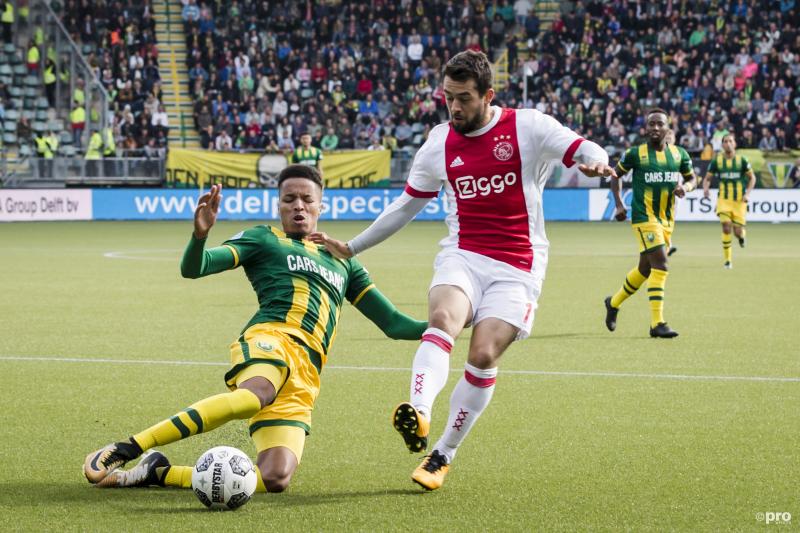 Ajax weet niet te winnen van ADO Den Haag (Foto: Pro Shots/Erwin Spek)