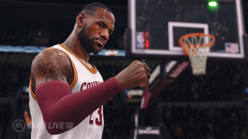 NBA Live 18 - LeBron (Foto: Electronic Arts)