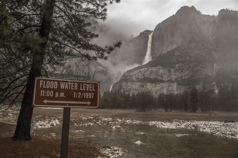 Gewonde in Yosemite door vallende brokstukken