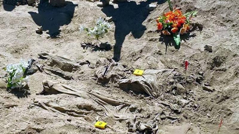 Massagraven IS geëxecuteerde burgers ontdekt