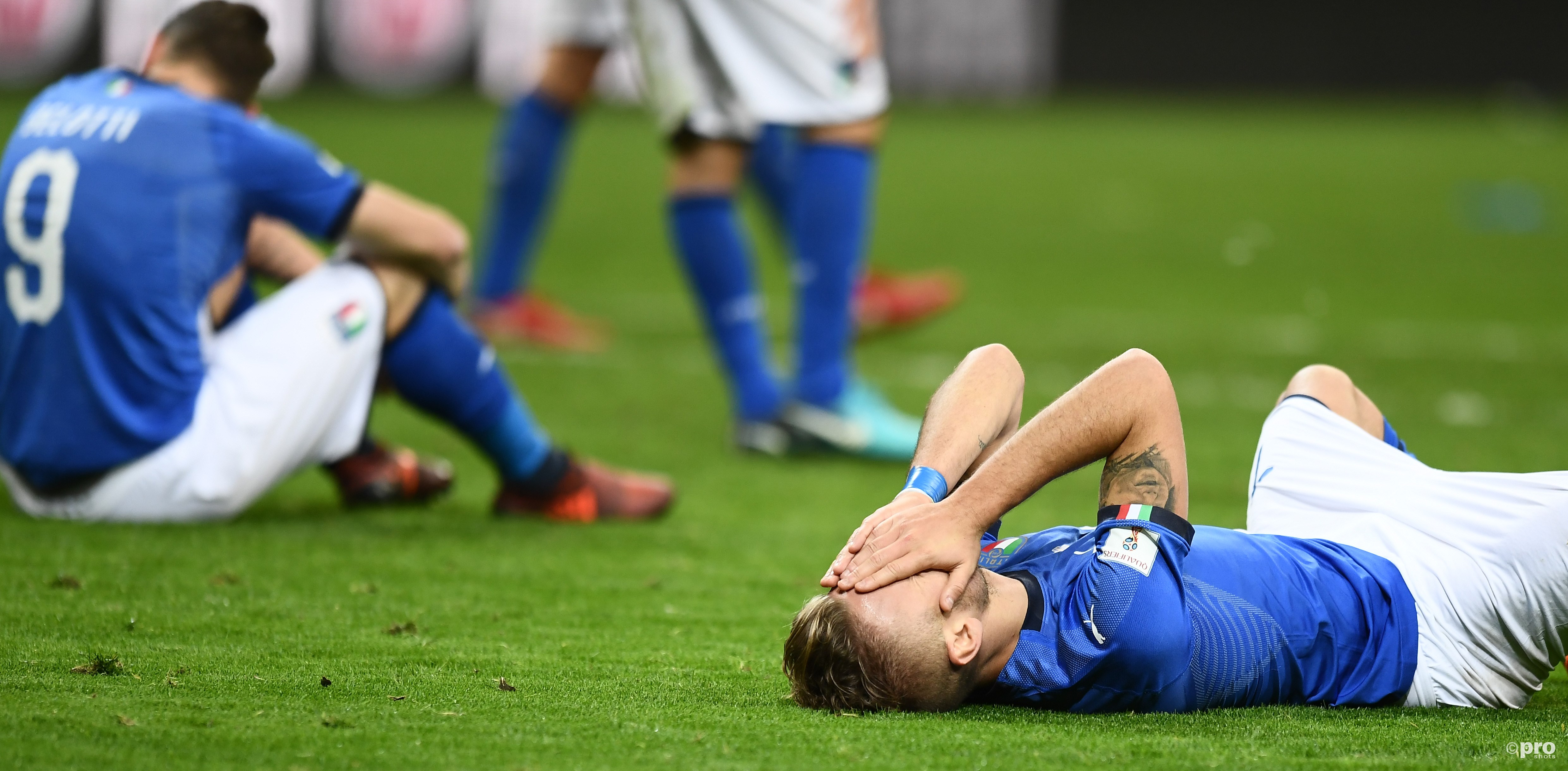 Italië kan het WK vergeten. (PRO SHOTS/Insidefoto)