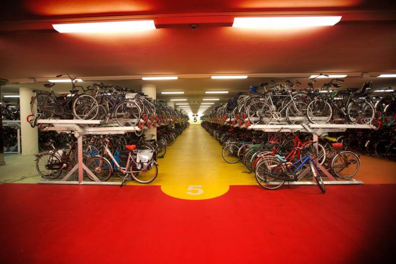 Fietsenstalling in parkeergarages Rotterdam