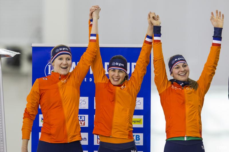 Nederlandse vrouwen ploegachtervolging naar Spelen (Pro Shots / Erik Pasman)