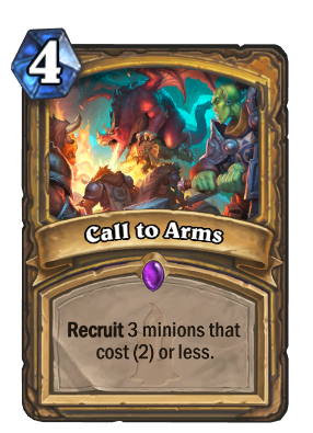 Hearthstone Call to Arms