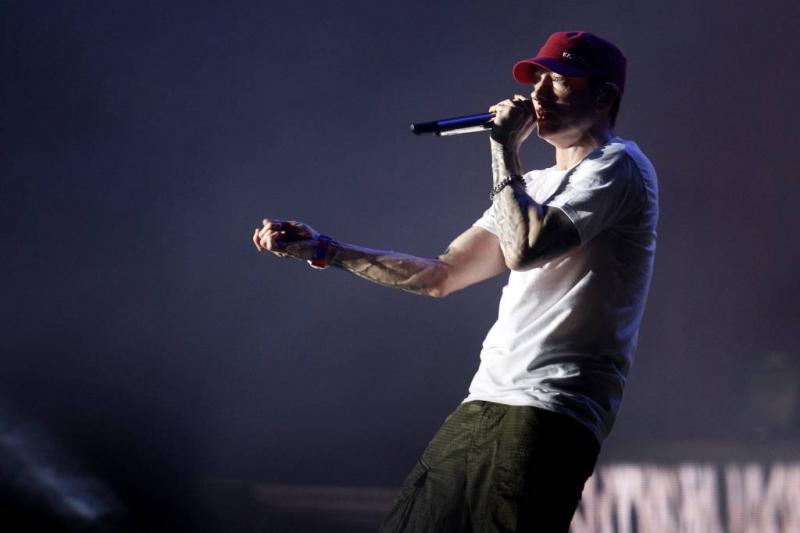 Nieuwe plaat Eminem is een hit