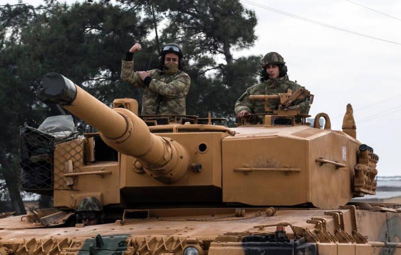 'Turks leger trekt Syrië binnen'