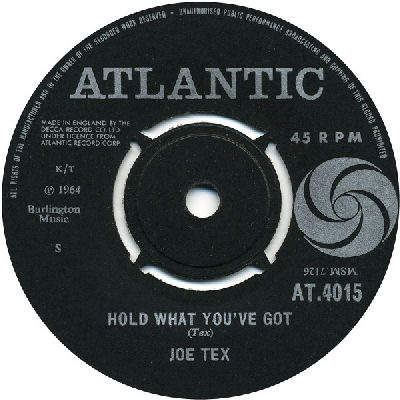 06 Joe Tex - Hold What You've Got