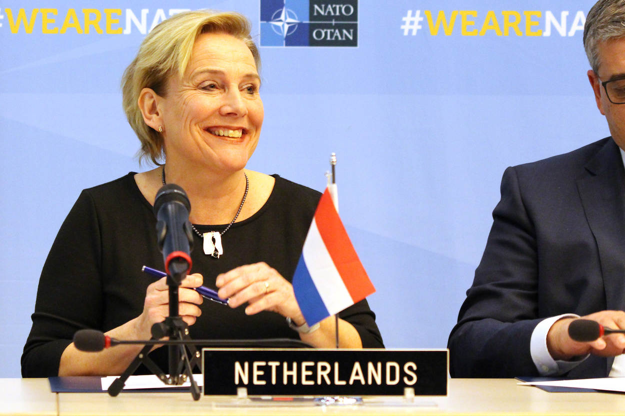 Minister Bijleveld: "De NAVO is de hoeksteen van ons veiligheidsbeleid." (Foto: Ministerie van Defensie) 
