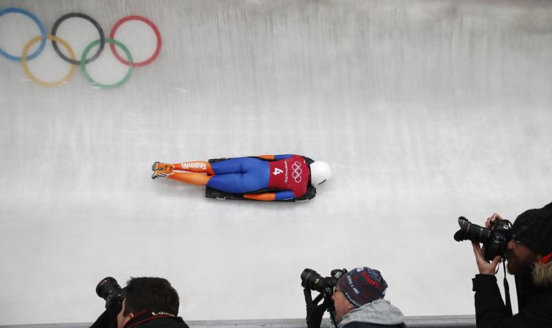 Bos kijkt uit naar haar olympische skeletondebuut (Pro Shots / Action Images)