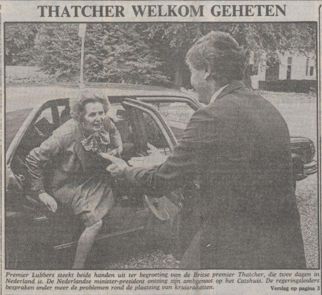 Uit de Volkskrant van 20 september 1983