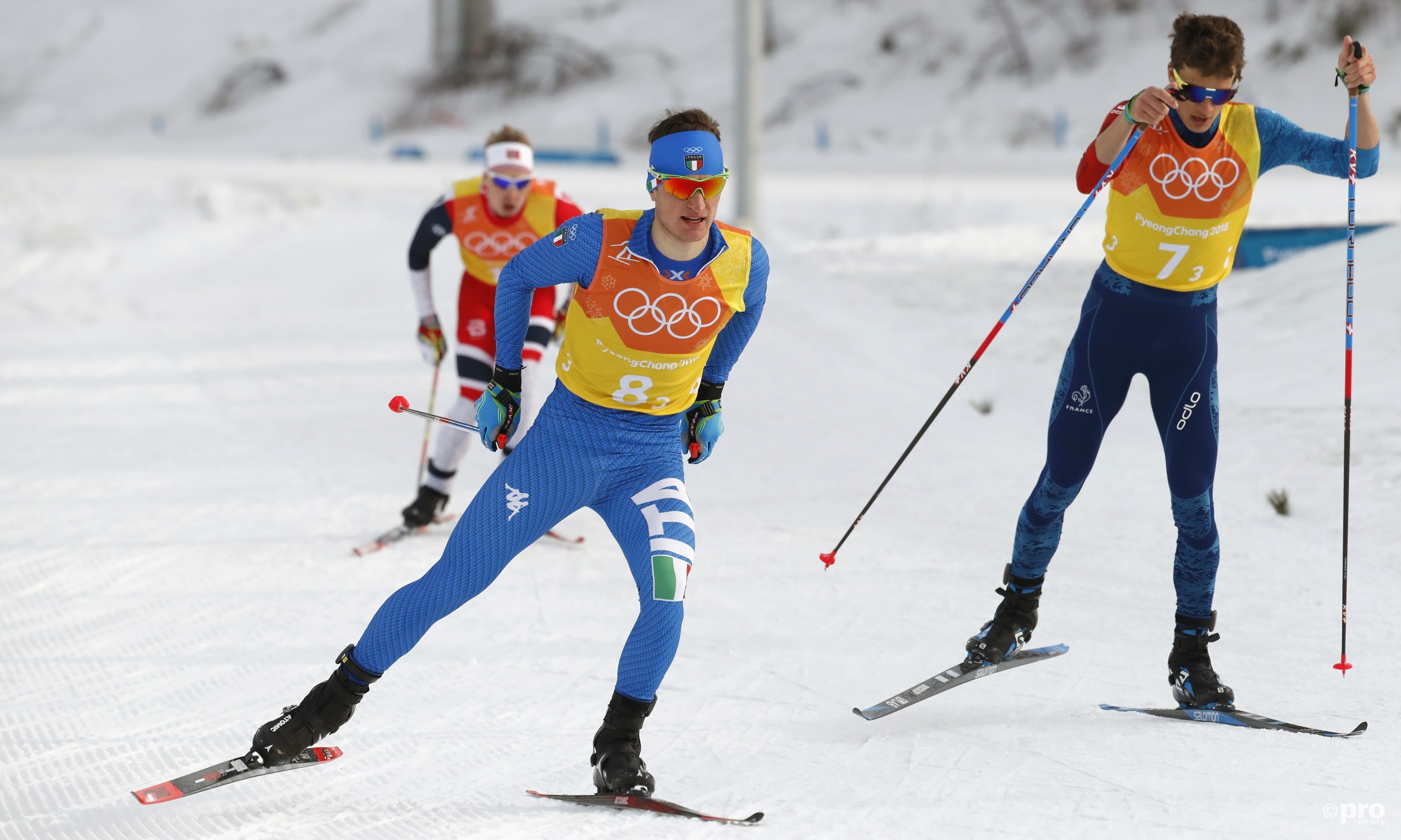 Het trio dat de aanval opende op de Rus Chervotkin (Pro Shots/Action Images)