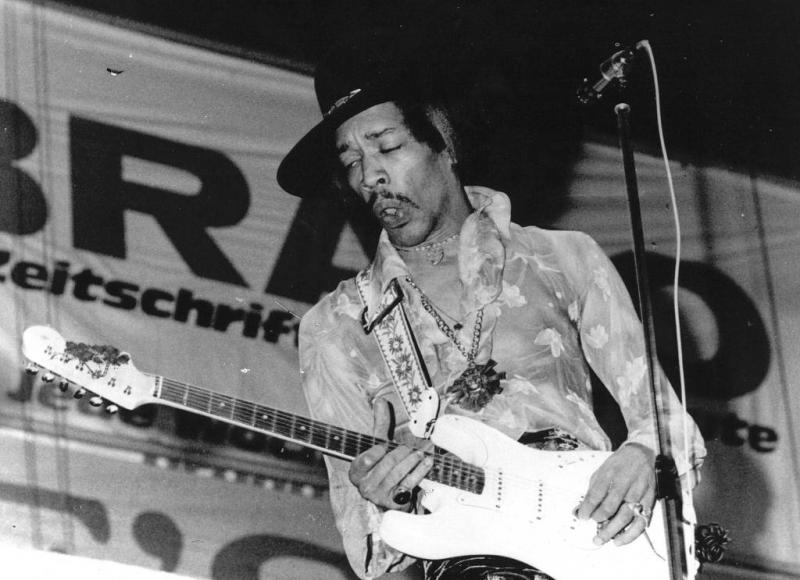 Vingerafdrukken Jimi Hendrix onder de hamer