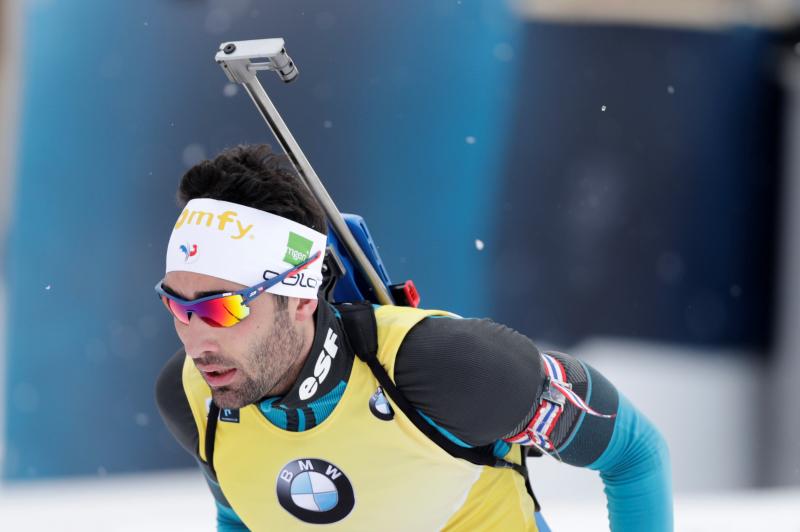 Biatleet Fourcade wint eerste individuele wedstrijd van het seizoen (Pro Shots / Action Images)