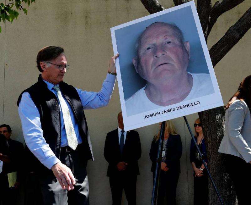 Vermeende 'Golden State Killer' voor rechter