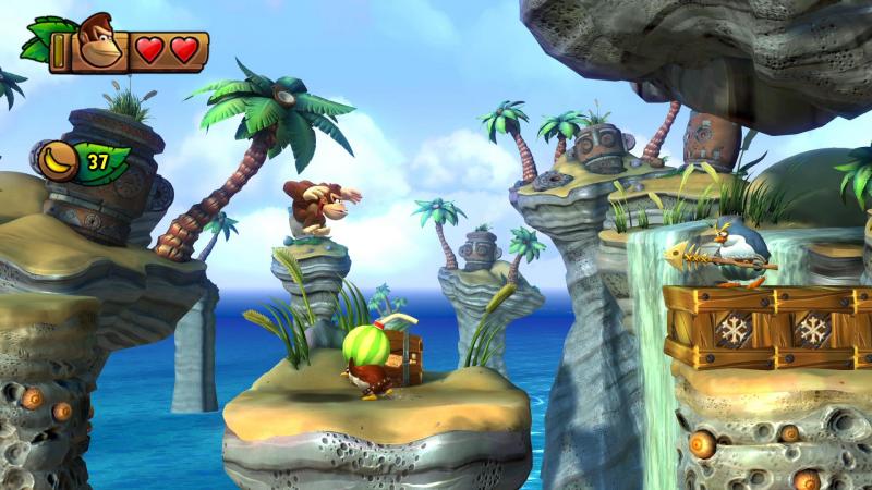 Donkey Kong Country Tropical Freeze Switch Gameplay