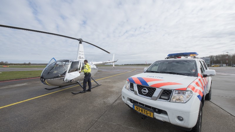 1000 euro boete voor Franse helikopterpiloten (Foto: stockfoto politie.nl)