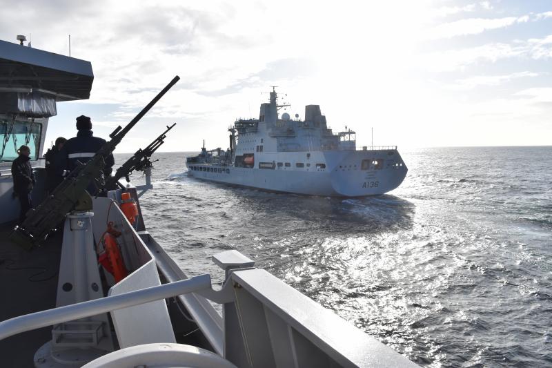Marine sluit oefening Joint Warrior af  (Foto: Koninklijke Marine)