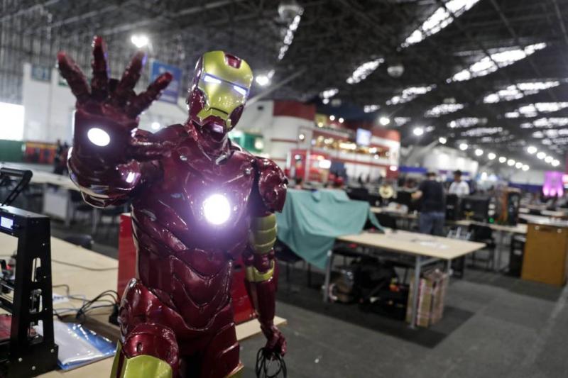 'Iron Man' verdwenen uit loods