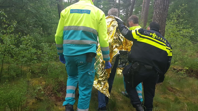 Man uren vermist na ongeluk (Foto: politie.nl)