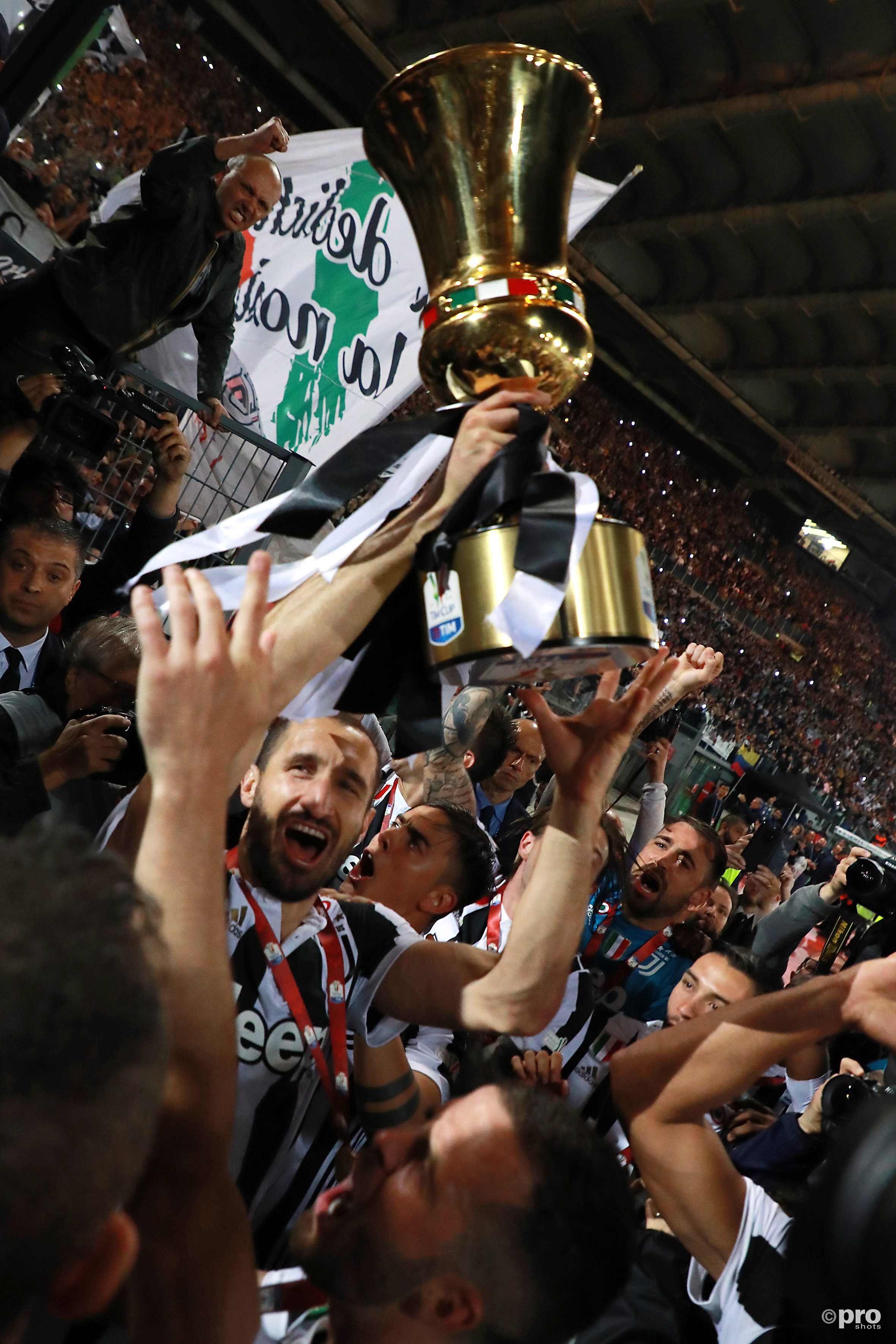 Juve wint de Coppa. (PRO SHOTS/Insidefoto)