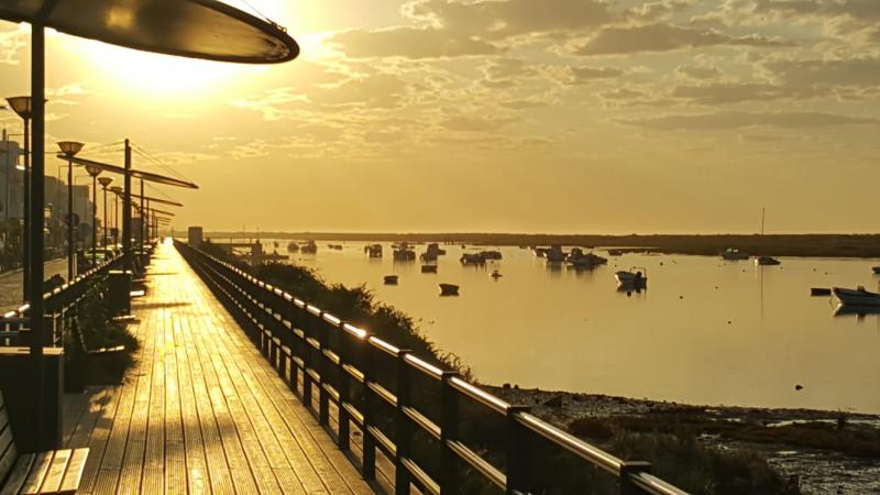 Iteejer is in Cabanas in Portugal. Ook daar is het mooi weer. (Foto: Iteejer)