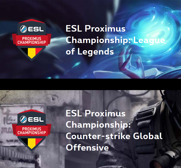 Proximus + ESL