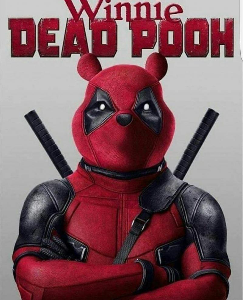 Hahahahahahahaaaaaaaa.... nee helaas. Deadpool is beschermd. Winnie de Pooh is beschermd, én het gebruikte lettertype is beschermd...