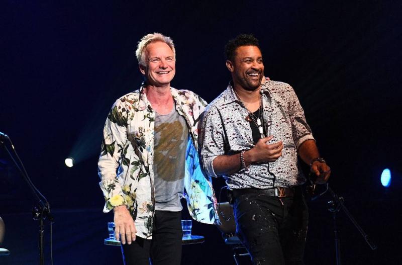 Sting neemt Shaggy mee naar Soestdijk