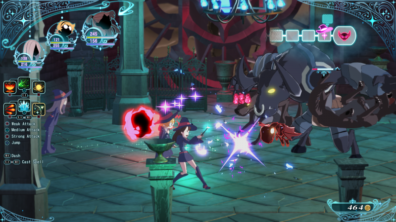 Little Witch Academia: Chamber of Time - Battle (Foto: Bandai Namco)
