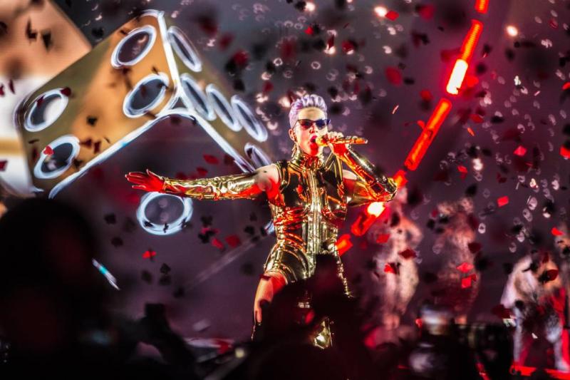 Katy Perry zet Ziggo Dome in vuur en vlam
