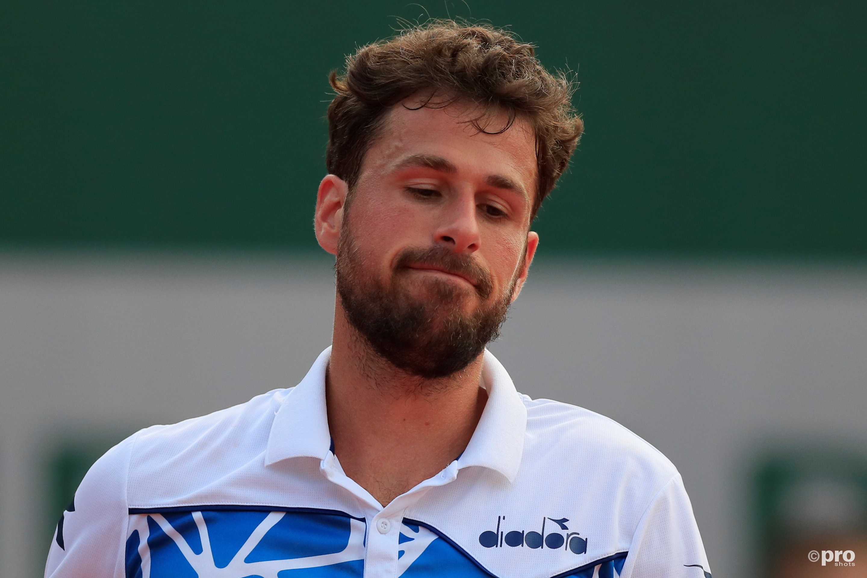 Robin Haase snel klaar op Roland Garros. (PRO SHOTS/Action Images)