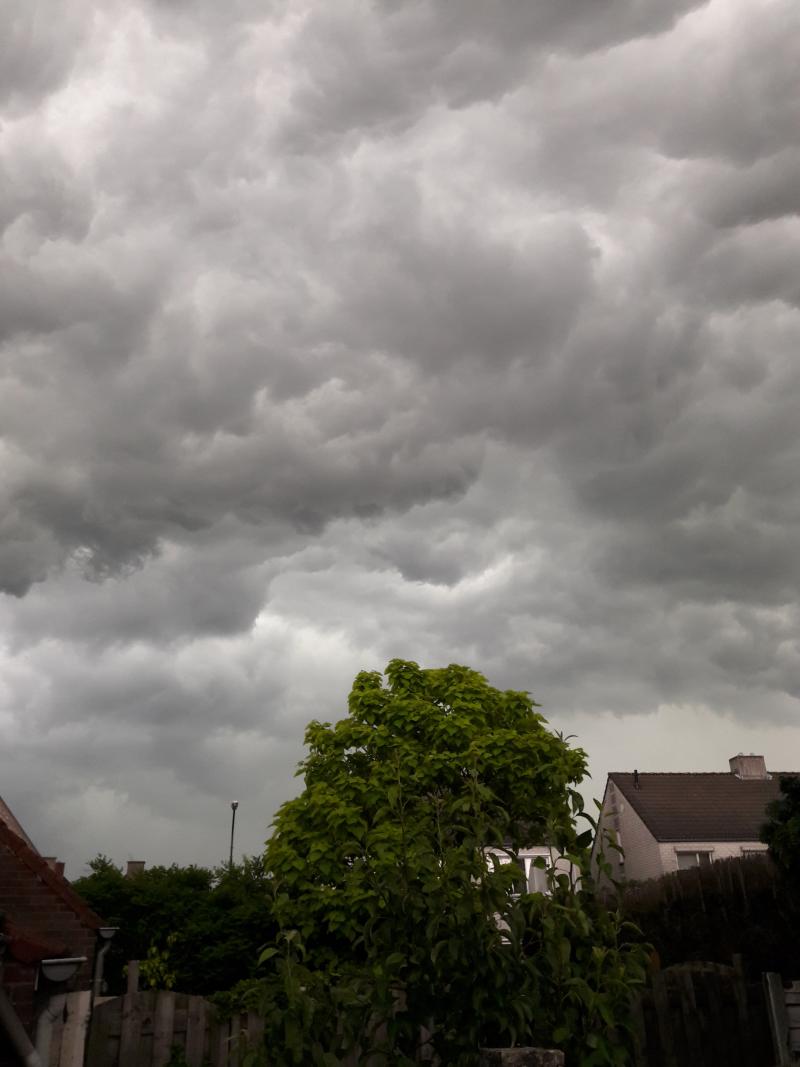 Was je dinsdag in Haps, dan zou dit boven je hoofd gehangen hebben (Foto: Charged)