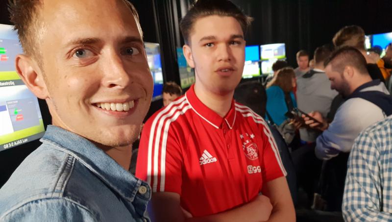 Bart van Essen (Ajax) en Lev Vinken