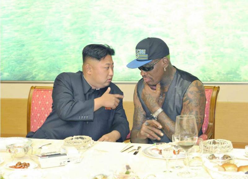 'Dennis Rodman aanwezig bij top Kim-Trump'