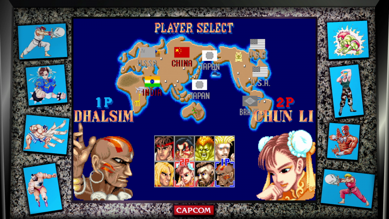 Street Fighter 30th Anniversary - Selection Screen (Foto: Capcom)