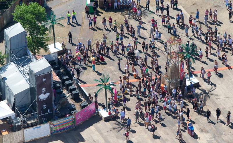 Bezoekers van festival Milkshake mogen naakt