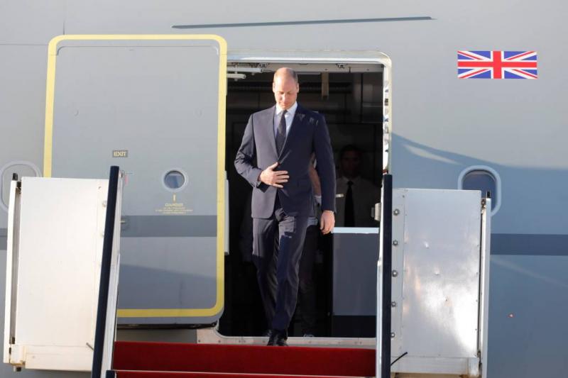 Prins William als 1e 'royal' in Israël