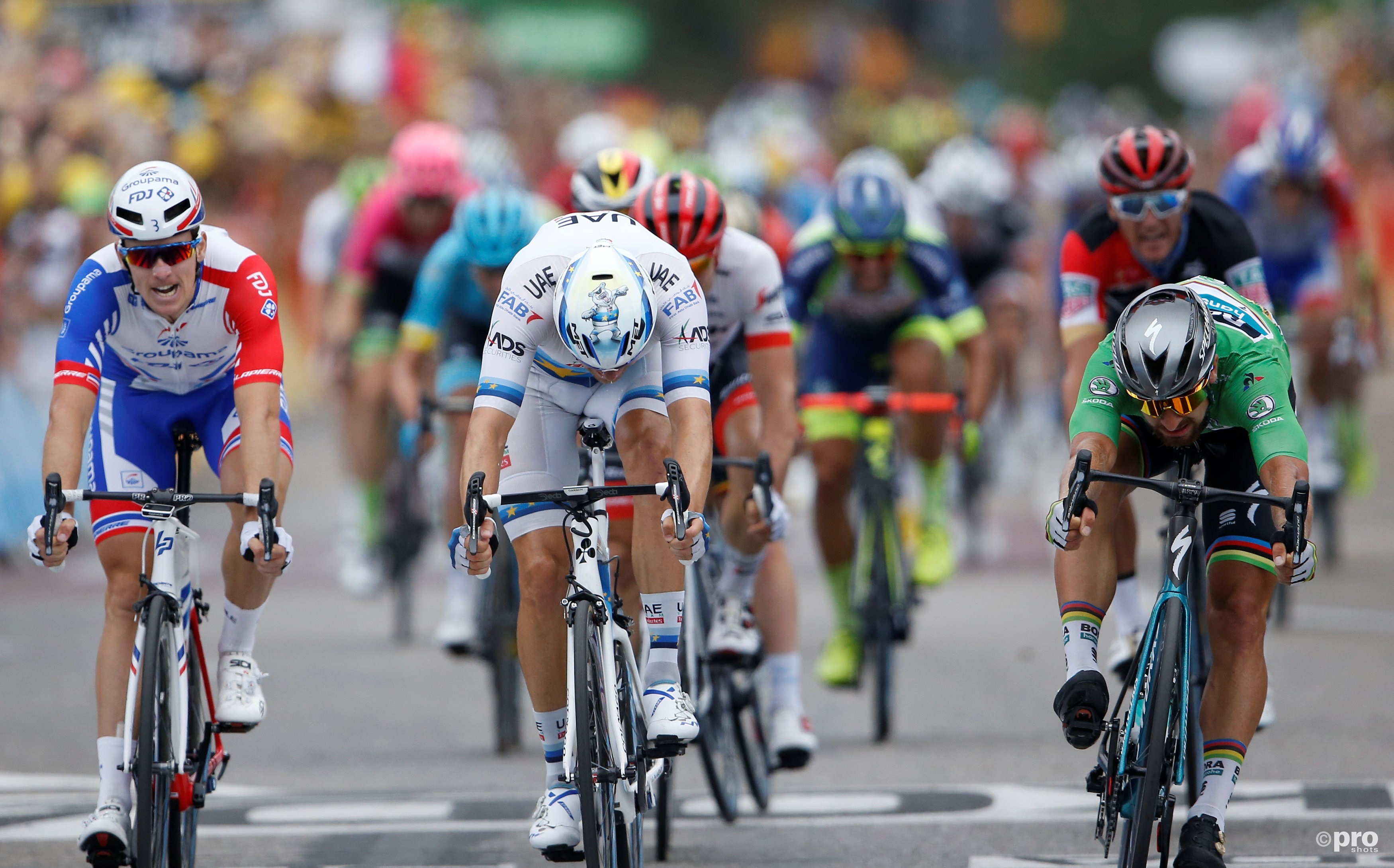 Sagan sprint naar derde ritzege in Tour de France (Pro Shots / Action Images)