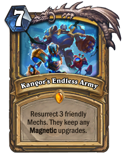 Kangor's Endless Army Hearthstone