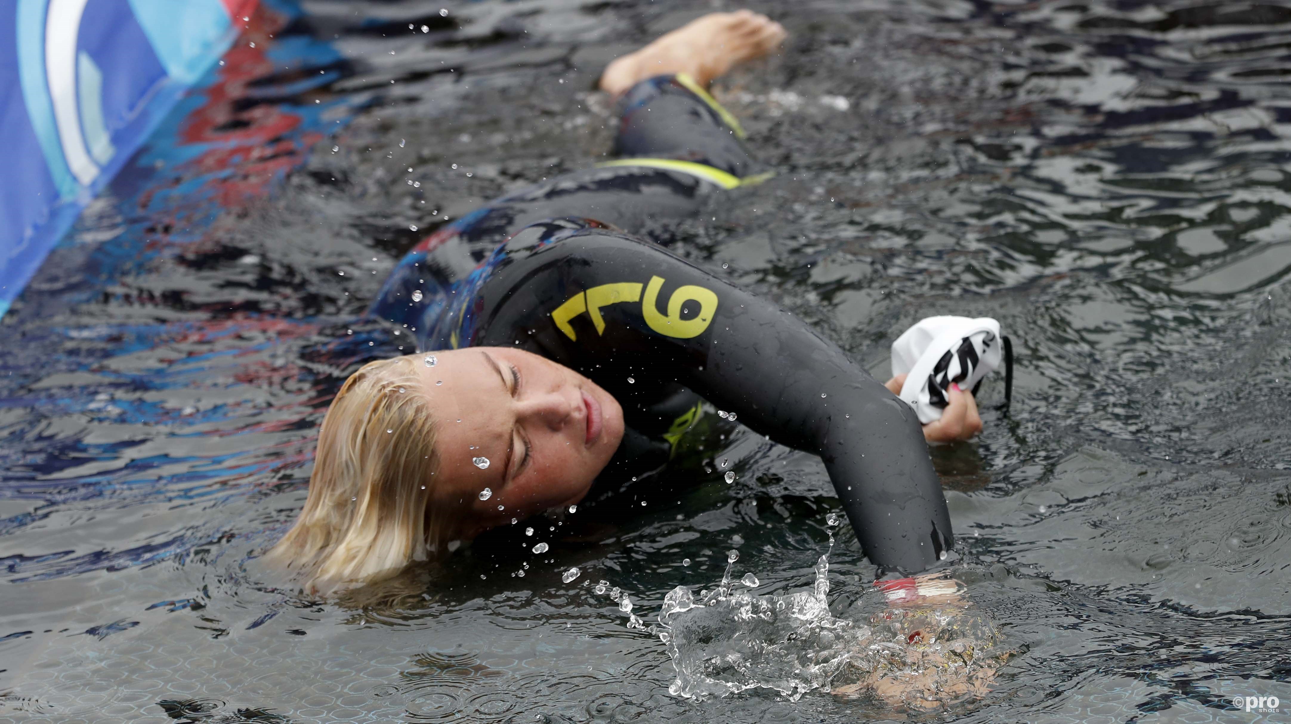 Sharon van Rouwendaal na afloop van de wedstrijd. (PRO SHOTS/Action Images)